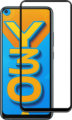 Qyist Tempered Glass Guard for Vivo Y30(Pack of 1)