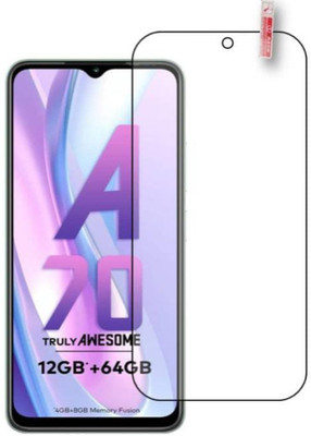 KHWABEEDA Tempered Glass Guard for ITEL A70 FRONT TEMPERED GLASS(Pack of 1)