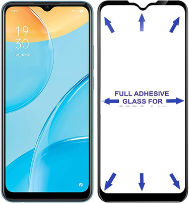 GDBUY Edge To Edge Tempered Glass for Oppo A53s 5G, Oppo A53s(Pack of 1)