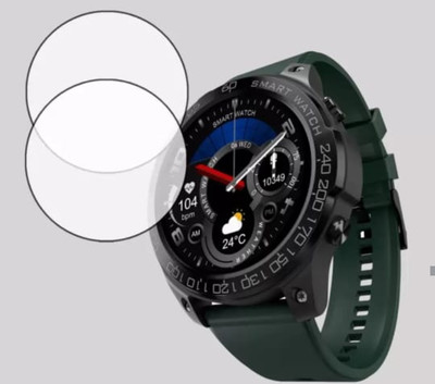 DB Tempered Glass Guard for FIRE -BOLTT DAGGER LUXE (R) SMART WATCH TEMPERED GLASS (PACK OF 2)(Pack of 2)