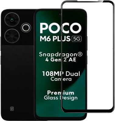 Flipkart SmartBuy Tempered Glass Guard for POCO M6 Plus 5G(Pack of 1)