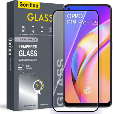 Gorilion Tempered Glass Guard for Oppo F19 Pro Plus 5G(Pack of 1)