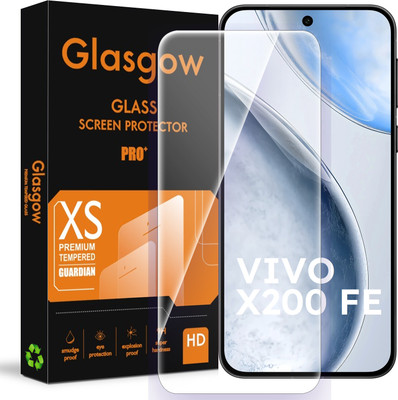 Glasgow Tempered Glass Guard for Vivo X200 FE(Pack of 1)