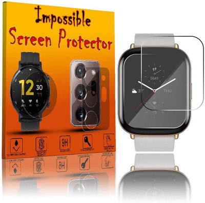 FCS Edge To Edge Screen Guard for Amazfit Zepp E Square(Pack of 2)