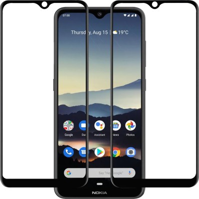 Qyist Tempered Glass Guard for Nokia 7.2(Pack of 2)