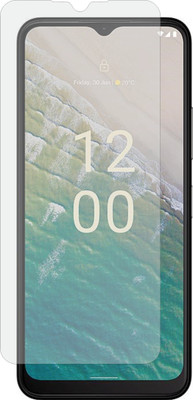 Fasheen Tempered Glass Guard for NOKIA C32 (Flexible & Shatterproof)(Pack of 1)