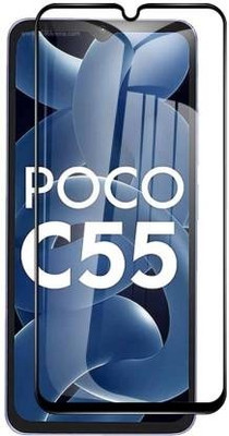 Flipkart SmartBuy Tempered Glass Guard for POCO C55(Pack of 1)