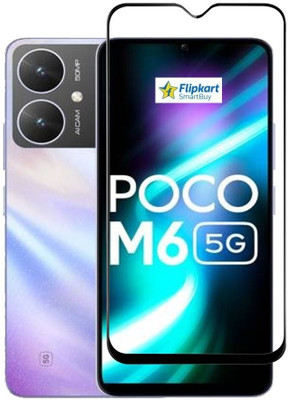 Flipkart SmartBuy Tempered Glass Guard for POCO M6 5G(Pack of 1)