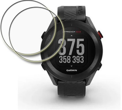 MUTAALI Tempered Glass Guard for Garmin Approach S12 Watch smartwatch(Pack of 2)