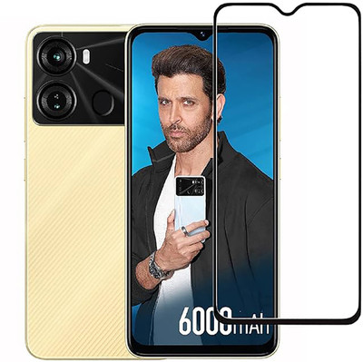ASMANTIC Tempered Glass Guard for Itel P40(Pack of 1)