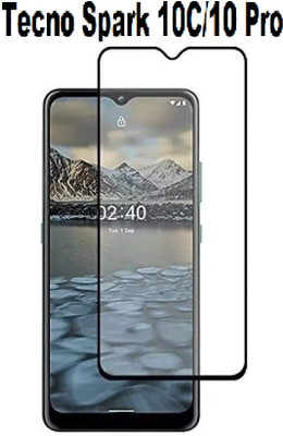 GDBUY Tempered Glass Guard for Tecno Spark 10C, Tecno Spark 10 Pro(Pack of 1)