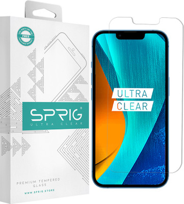 Sprig Tempered Glass Guard for Sprig Tempered Glass Guard for Apple iPhone 14, iPhone 14 (Pack of 1)(Pack of 1)