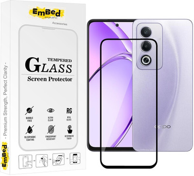 EmBed Tempered Glass Guard for Oppo A80(Pack of 1)