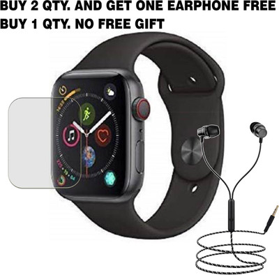 ARBAN Tempered Glass Guard for SN 4G Bluetooth Smartwatch BUY 2 QTY AND GET ONE EARPHONE FREE(Pack of 1)