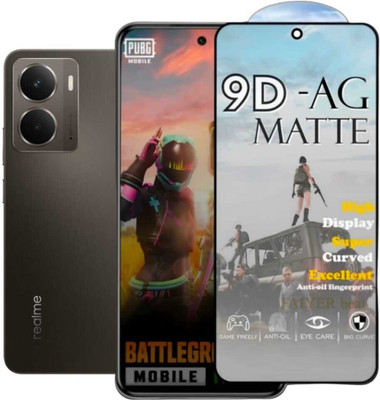 FAIYER BEAT Tempered Glass Guard for Premium matte Tempered Glass For REALME P3(matte finish,Pack Of 1) Advanced gaming matte Full Screen Coverage Screen Protector for REALME P3(Pack of 1)