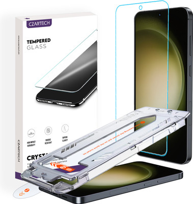 CZARTECH Tempered Glass Guard for Samsung Galaxy S23 5G(Pack of 1)