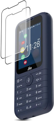 Olonga Tempered Glass Guard for JioPhone Prima 4G Keypad Phone(Pack of 2)
