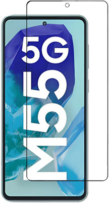 INSTYLE Tempered Glass Guard for Samsung GalaxyM55 5G(Pack of 1)