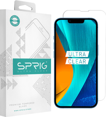 Sprig Tempered Glass Guard for Sprig Tempered Glass Guard for Apple iPhone 13, iPhone 13 (Pack of 1)(Pack of 1)