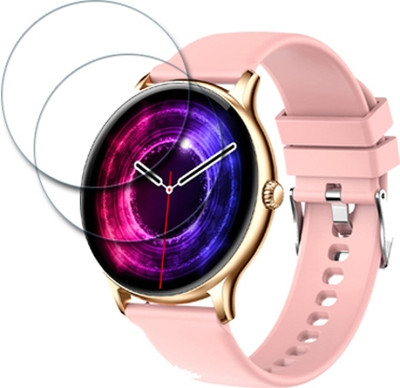 MUTAALI Tempered Glass Guard for Fire-Boltt Phoenix smartwatch(Pack of 2)