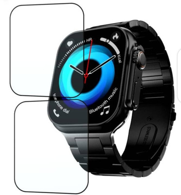 KHWABEEDA Tempered Glass Guard for FIRE - BOLTT DAPPER 2.15 SMART WATCH TEMPERED GLASS (PACK OF 2)(Pack of 2)