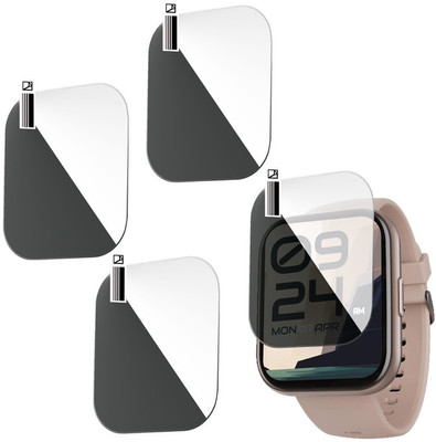 daffin Tempered Glass Guard for boAt Wave Neo Plus(Pack of 4)