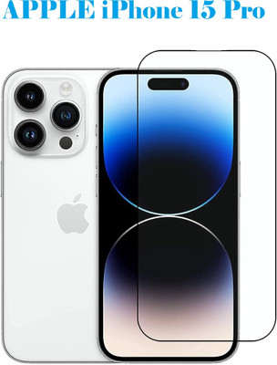 LIKEDESIGN Front and Back Tempered Glass for APPLE iPhone 15 Pro(Pack of 1)