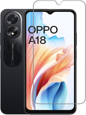 INFINITYWORLD Tempered Glass Guard for OPPO A18(Pack of 1)