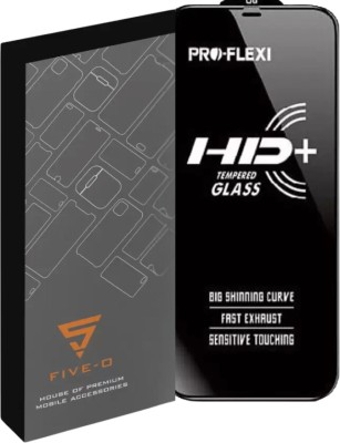 FIVE-O Tempered Glass Guard for SAMSUNG GALAXY C9 PRO, (HD+ORIGINAL)(Pack of 1)