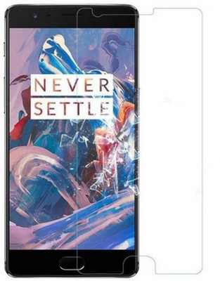 DMJHP Tempered Glass Guard for OnePlus 3(Pack of 1)