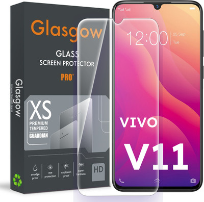Glasgow Tempered Glass Guard for Vivo V11(Pack of 1)