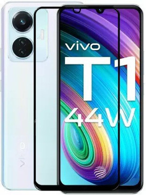 Caseline Tempered Glass Guard for vivo T1 44W, Vivo T1 44W, VIVO T1 44W(Pack of 1)
