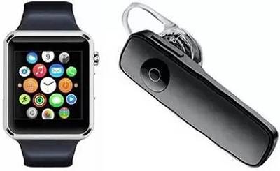 IQRA TRENDZ Tempered Glass Guard for A1 SMART WATCH SILVER P20