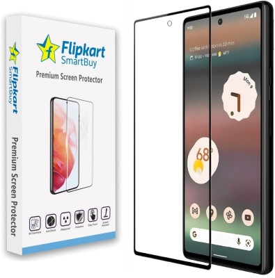 Flipkart SmartBuy Tempered Glass Guard for Google Pixel 8, Pixel 8, Edge to Edge Full Screen Coverage, with Easy Installation Kit(Pack of 1)