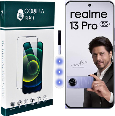 GORILLA PRO Tempered Glass Guard for Realme 13 Pro 5G, Realme 13 Pro(Pack of 1)