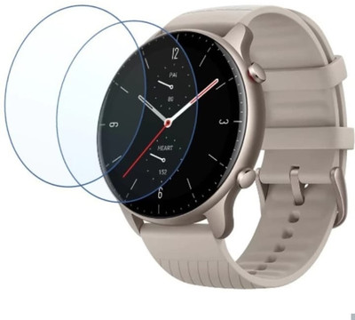 DOWRVIN Tempered Glass Guard for AMAZFIT GTR 2 NEW VERSION SMART WATCH TEMPERED GLASS (PACK OF 2)(Pack of 2)