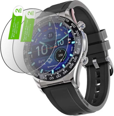 DB Tempered Glass Guard for CROSSBEATS MONARCH 1.43WATCH SCREEN GUARD(Pack of 2)