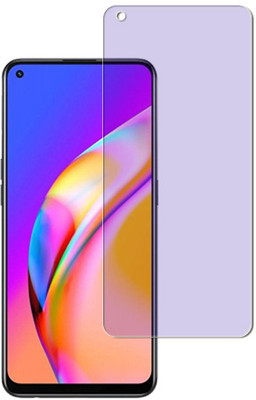 MUTAALI Tempered Glass Guard for OPPO A94 Front Anti Blue(Pack of 1)