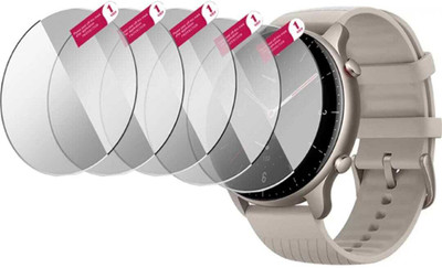 KHWABEEDA Tempered Glass Guard for AMAZFIT GTR 2 NEW VERSION WATCH SCREEN GUARD(Pack of 5)