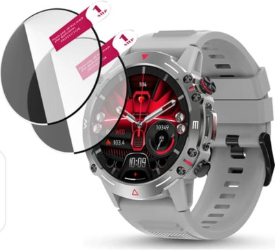 DB Tempered Glass Guard for PEBBLE COSMOS QUEST SMART WATCH TEMPERED GLASS (PACK OF 2)(Pack of 2)