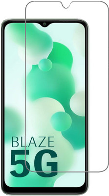 SNMART Tempered Glass Guard for Lava Blaze 5G(Pack of 1)