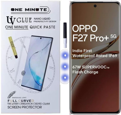 GORILLA PRO Tempered Glass Guard for OPPO F27 Pro+, OPPO F27 Pro+ 5G(Pack of 1)
