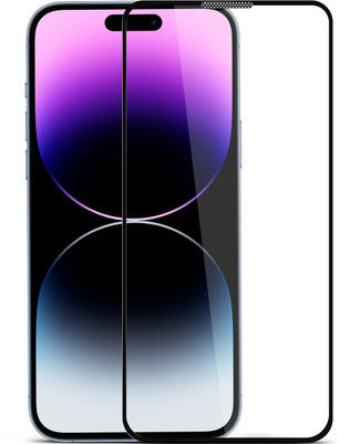 DUCE by GRIPP Tempered Glass Guard for Apple iPhone 14 Pro (6.1 inch) Dust Proof 3D Edge to Edge Full Screen Coverage & 9H Hardness Screen Protector(Pack of 1)
