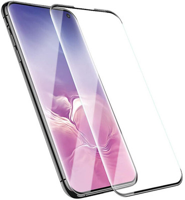 FITSMART Edge To Edge Tempered Glass for Samsung Galaxy S10(Pack of 1)