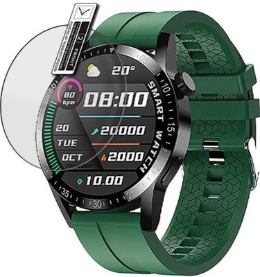 KHWABEEDA Tempered Glass Guard for FIRE -BOLTT TALK PRO SMART WATCH TEMPERED GLASS(Pack of 1)
