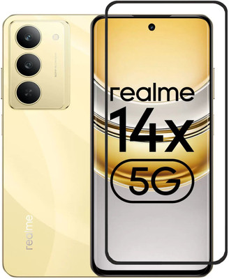 BRENZZ Tempered Glass Guard for Realme 14X 5G, RealMe 14x 5G(Pack of 1)