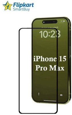 Flipkart SmartBuy Tempered Glass Guard for APPLE iPhone 15 Pro Max, iPhone 15 Pro Max(Pack of 1)