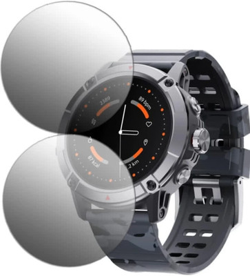 DOWRVIN Tempered Glass Guard for AMBRANE CREST PRO SMART WATCH (PACK OF 2)(Pack of 2)