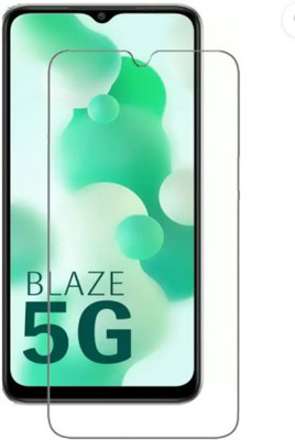DMJHP Tempered Glass Guard for Lava Blaze 5G(Pack of 1)