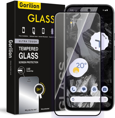Gorilion Tempered Glass Guard for Google Pixel 8a 5G(Pack of 1)